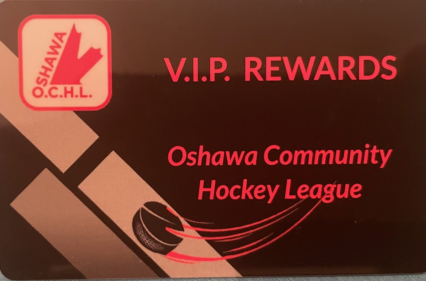 OCHL VIP REWARDS CARD